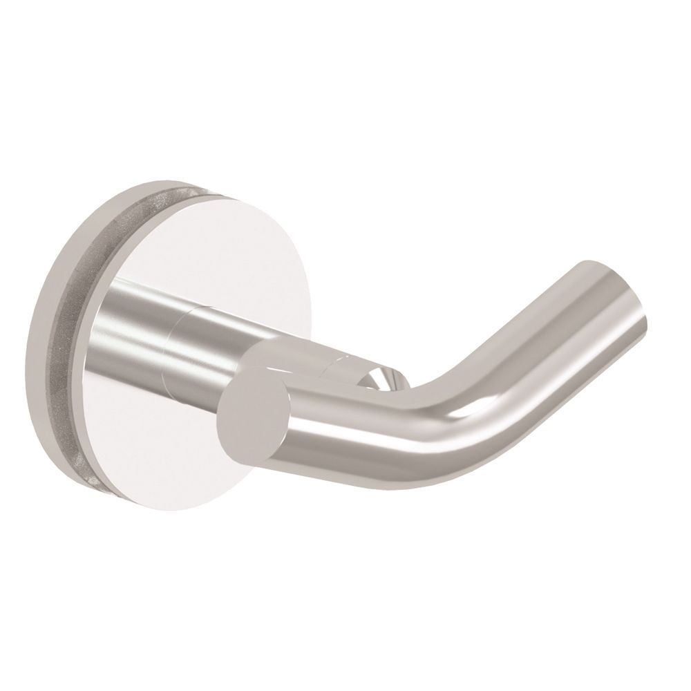 GuestSupply CA WINGITS® MODERN Elegance Double Robe Hook Glass